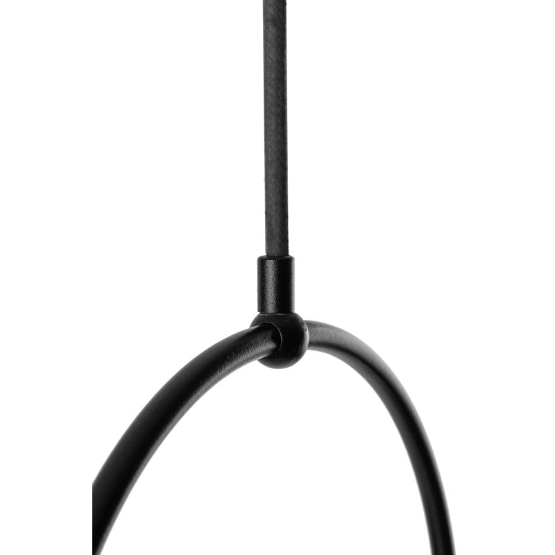 Ommegang 1 - Light Sphere Pendant, Black