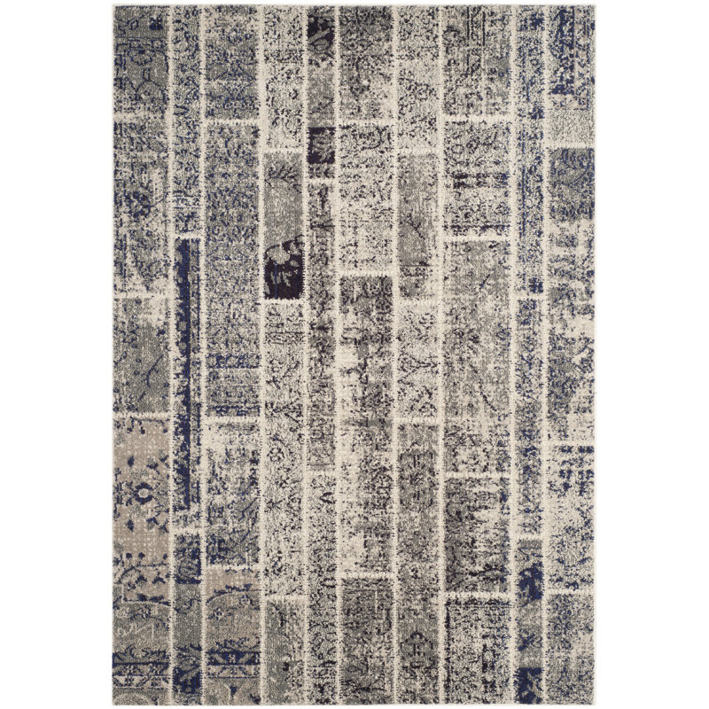 Mckinney Geometric Area Rug, Rectangle 155 x 231 cm