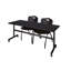 Table de nidification Nickls, 2 chaises empilables-32668119-32668134