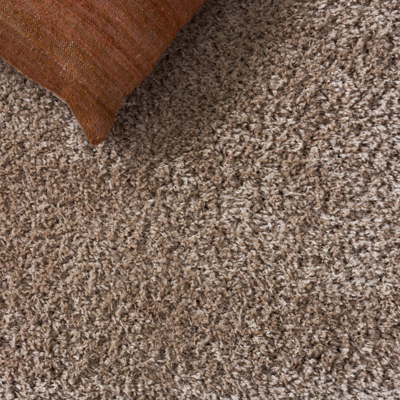 Tapis de couleur unie à poils longs Atlantis 100 Performance, Rectangle 5 pi 3 po x 7 pi 6 po