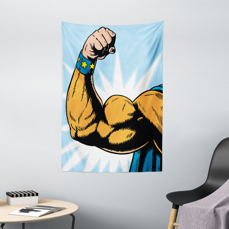 Tapisserie en polyester, H 60 po x l 40 po