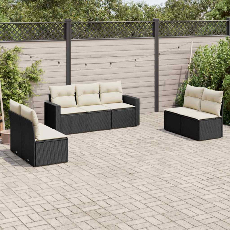 Canapé modulaire d'extérieur Vidaxl