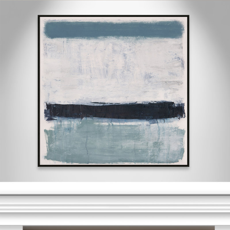 «Coastal Delight I», reproduction carrée par Casa Fine Arts, Espresso, H 46,5 po x l 46,5 po