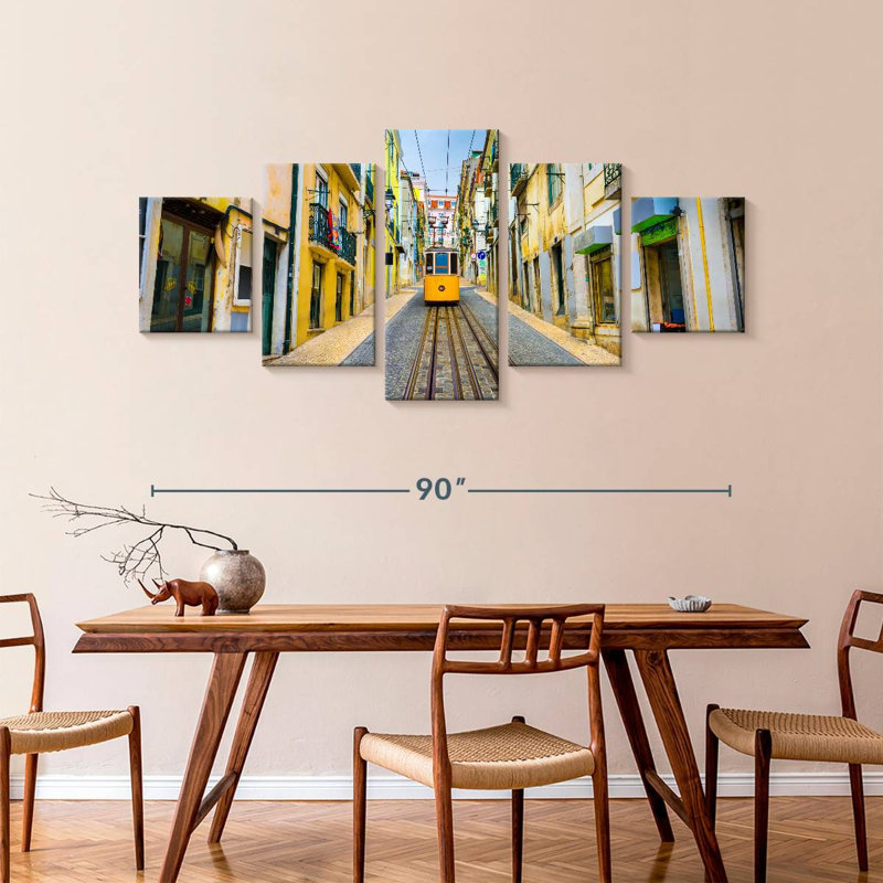 Lisbon Tram Amane, 42" H x 92" W
