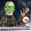 HOMCOM Groundbreaker Skeleton Halloween Animatronic Prop for Indoor Outdoor