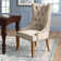 Lucas Button Tufted Captain Accent Chair