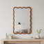 Miroir décoratif brun-jaunâtre 30 po x 40 po-403106404-403106405
