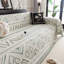 Housse pour canapé en chenille à motif géométrique épais et irrégulier Classic Bohemian-1410739479-1410739483