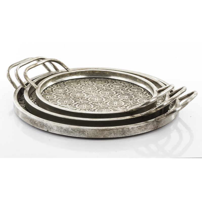 Bletsoe Metal Tray - Set of 3