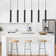 9W Dimmable LED Track Pendant Lighting Compatible with H Type Track