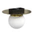 Gilivary Glass Semi Flush Mount-340816480