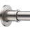 Tringle à rideau de douche antidérapante industrielle antirouille industrielle en acier inoxydable 304 de 43 à 72 pouces pour salle de bain et fenêtre