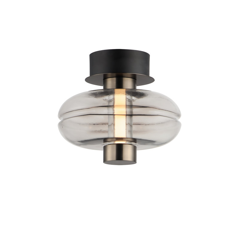 Gusto 1 - Light LED Flush Mount, Gunmetal