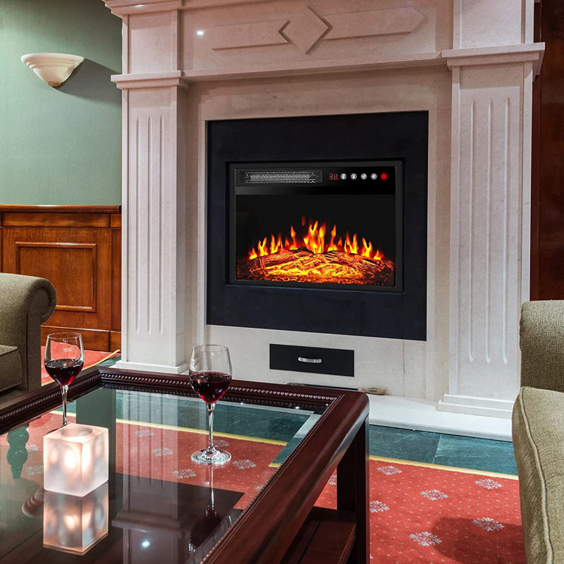 Pugmire 17.8'' W Electric Fireplace