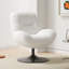 Upholstered Swivel Accent Chair-932925471