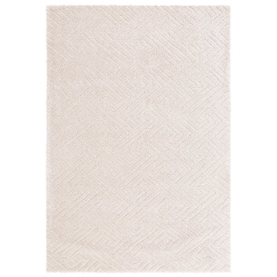 Genivee Shag Performance Geometric Rug