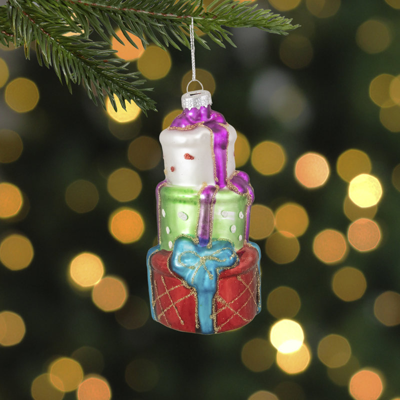 Ornement de Noël 4,5 "multicolore
