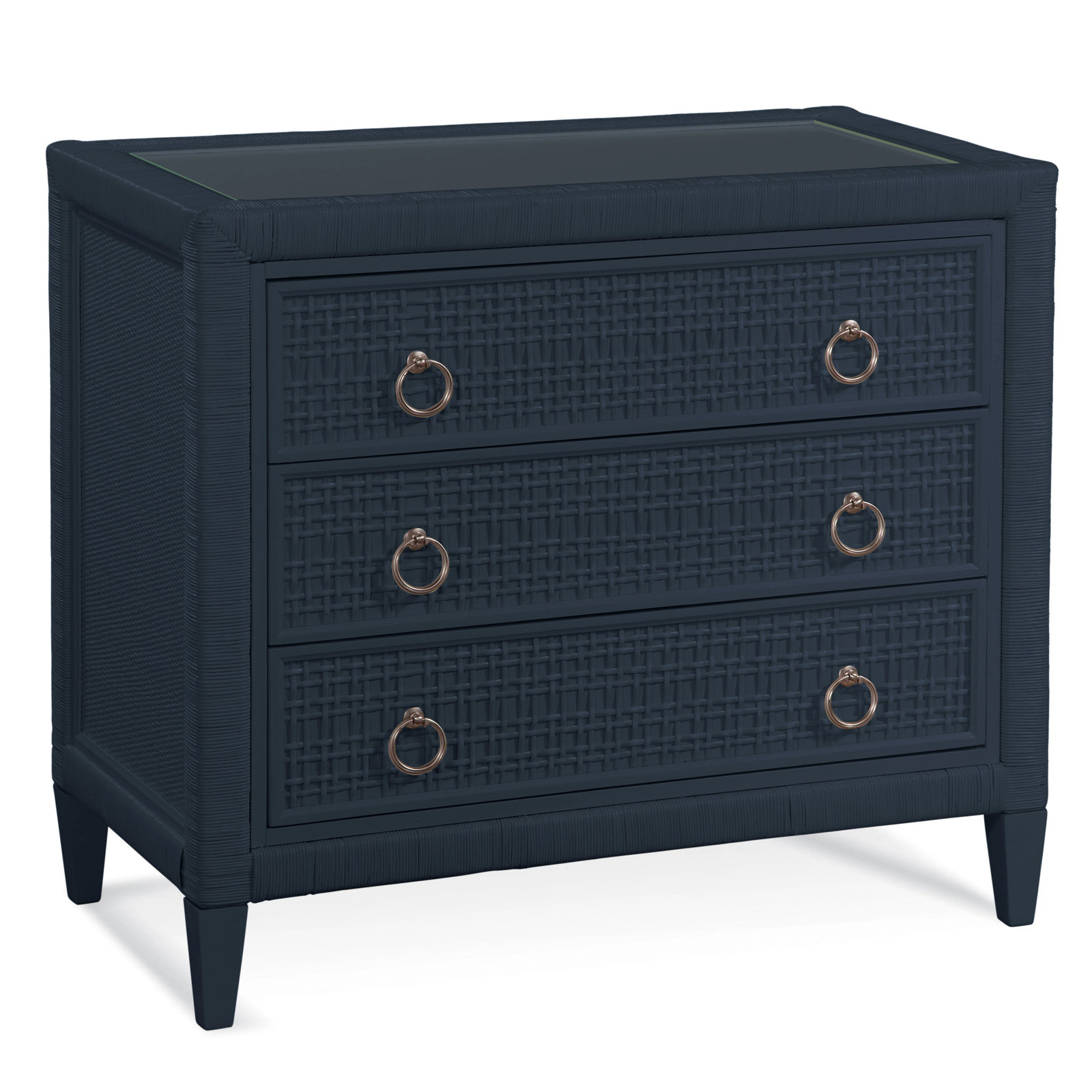 Monterey 36" Dresser, Navy, Yes, Satin Nickel