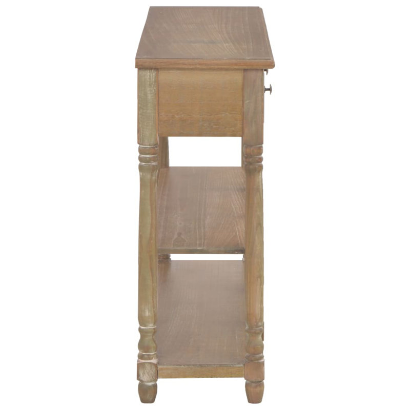 Khoury Console Table, Dark Brown, Dark Brown, 76cm H x 120cm W x 30cm D