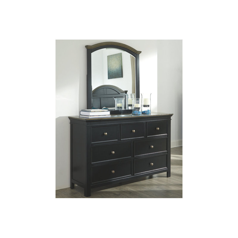 Miroir rectangulaire pour commode Penzance