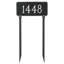 Madison 1-Line Lawn Address Sign-1616032414-1616032387