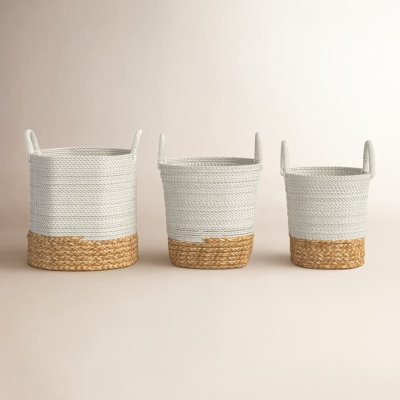 Joss & Main Madura Seagrass Decorative Basket