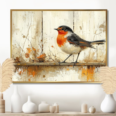 Oiseau Robin par The Farm I - oiseau, art mural