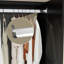 Armoire-penderie polyvalente 74 po avec 2 tiroirs
