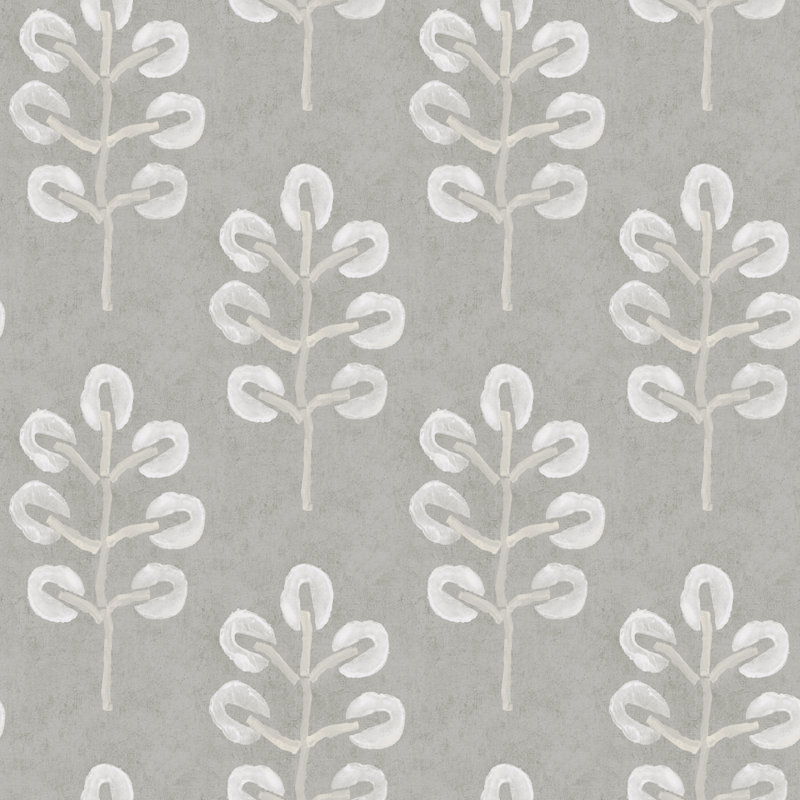 Rouleau de papier peint L 33 pi x l 20,5 po Plum Tree, Jaune