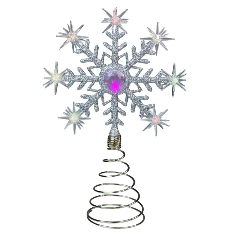 Décoration pour sommet de sapin de Noël 11 po