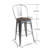Rosenberry Counter Stool with Metal Frame-594290145-594290150