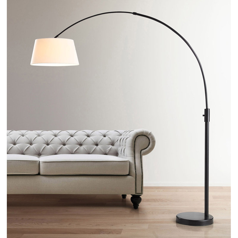 Lampe sur pied en métal 82" en arche Aldusa