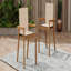 Ensemble de 2 chaises de patio d'extérieur