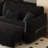 Black Multifunctional Motorized Sofa-258283034