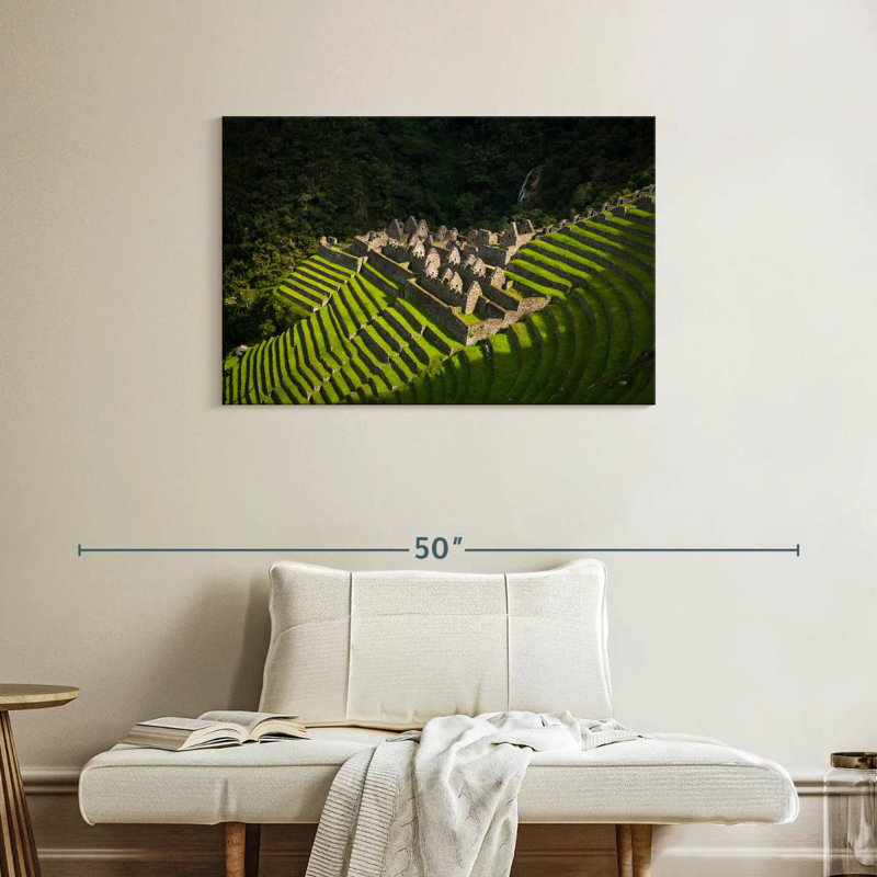 Lilie Ruins Of Winay Wauna, 24" H x 36" W