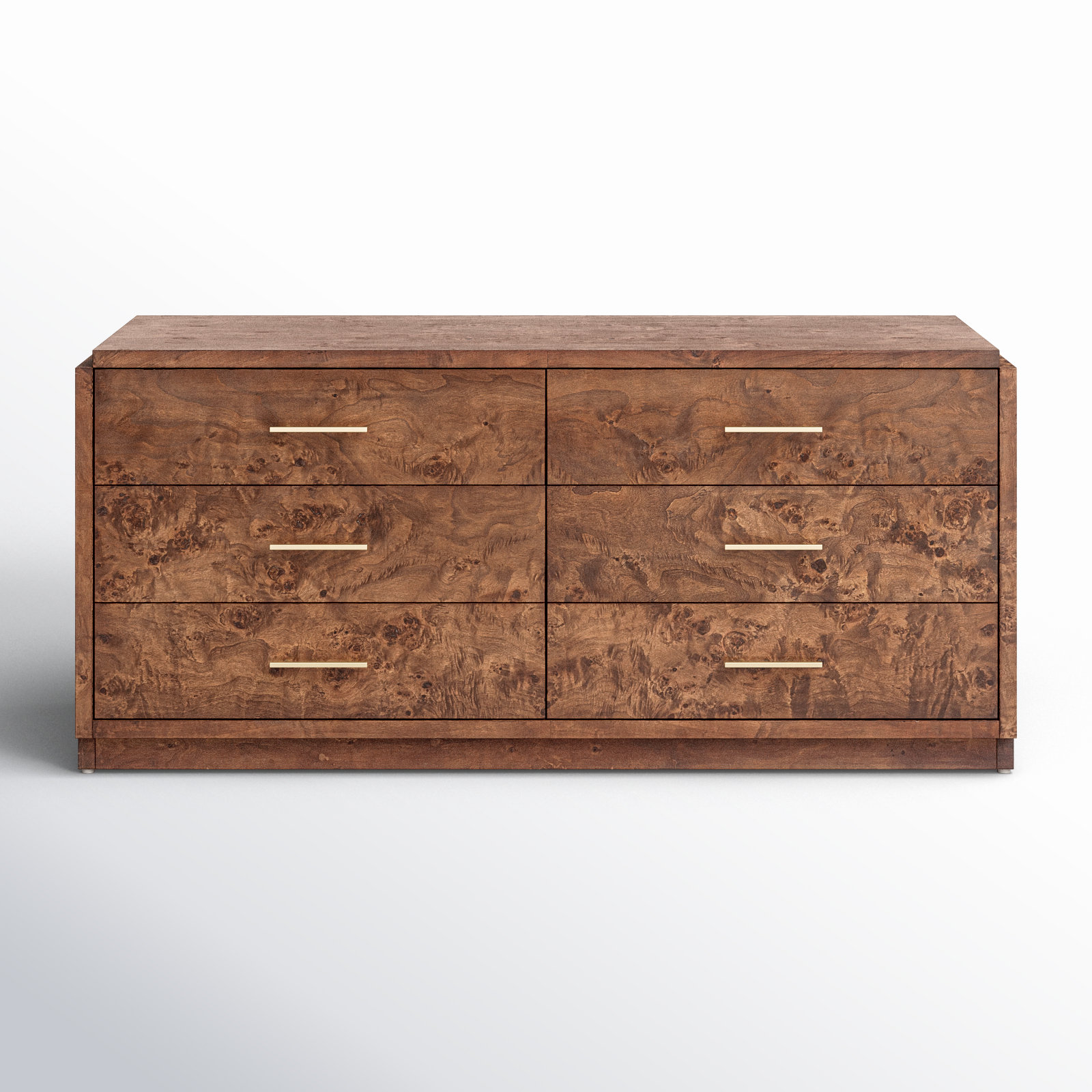 Kingston 6 - Drawer Double Dresser, Brown