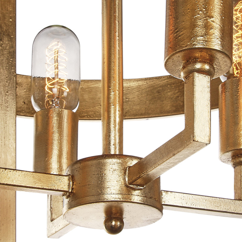 Manhattan 4 - Light Lantern Square / Rectangle Pendant, 24" H x 24" W x 24" D