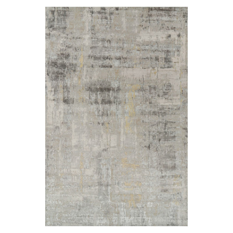 Modern One-of-a-Kind 13x20 Hand Knotted Area Rug