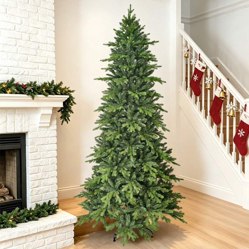  Arbre de Noël artificiel épinette vert non éclairé, 4'