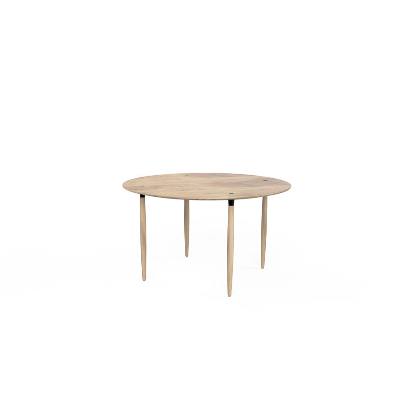 Slow Round Solid Oak Dining Table