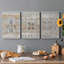 Tapisserie Traders II - ensemble de 3 toiles tendues-961594841