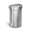 simplehuman 45 Liter / 12 Gallon Semi-Round Automatic Motion Sensor Trash Can-29056799