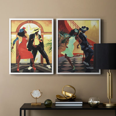 Night Out I-Premium Framed Print -Ready to Hang - No Nails Required - No Nails Required