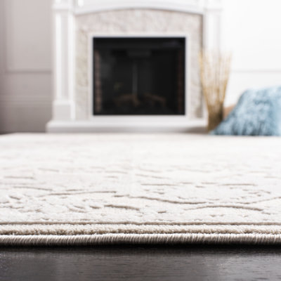 Tapis oriental crème / ivoire Calidia