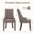 Tufted Parsons Chair Upholstered Dining Side Chair-516544616