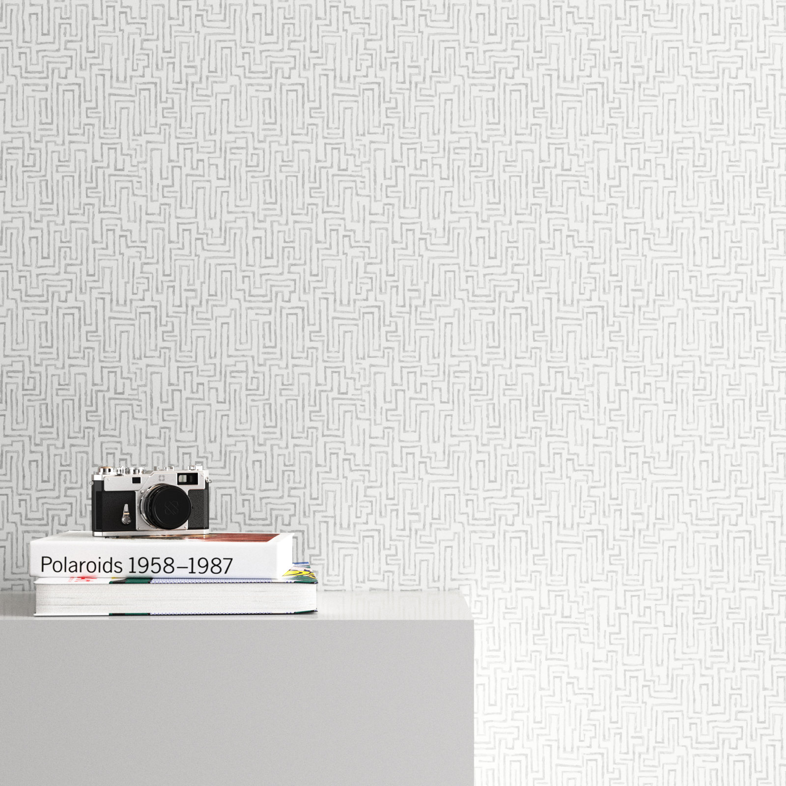 Delaney Wallpaper Roll, Gray
