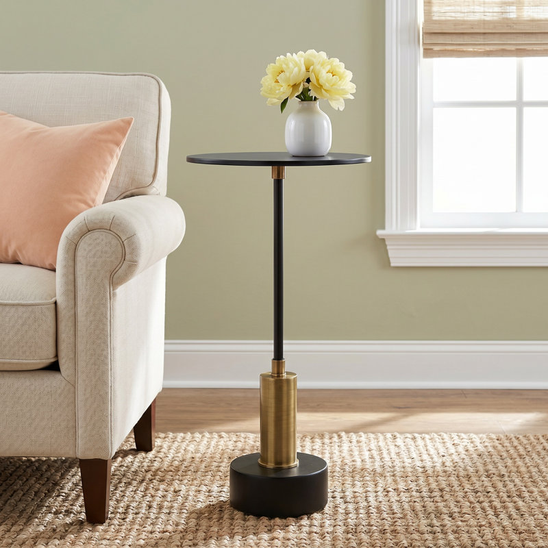 Chansler Glass Top End Table