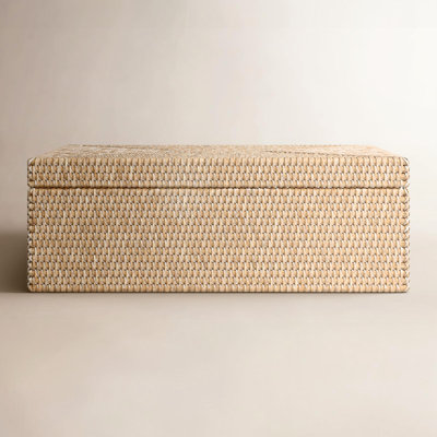 Handwoven Rattan Storage Basket