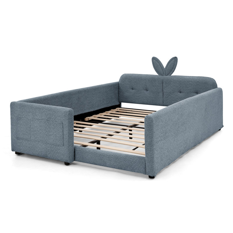 Lit d'oreille en lapin Prynn, Sky Blue, Full