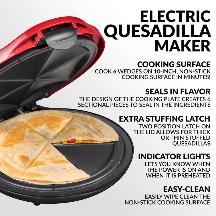 George Foreman Electric 10-inch Quesadilla Maker